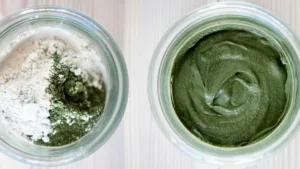DIY ansiktsmask med nässla & kaolinlera