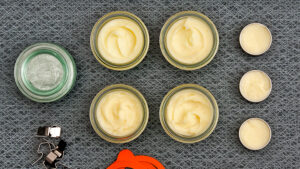 Krämigt kroppsbalsam