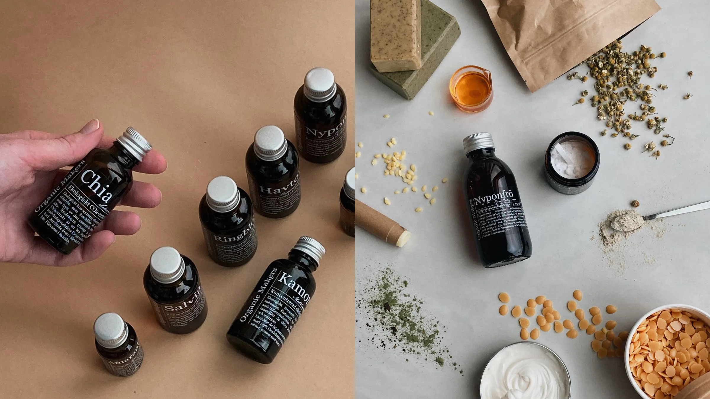 INCI hudvårdsprodukter - International Nomenclature of Cosmetic Ingredients
