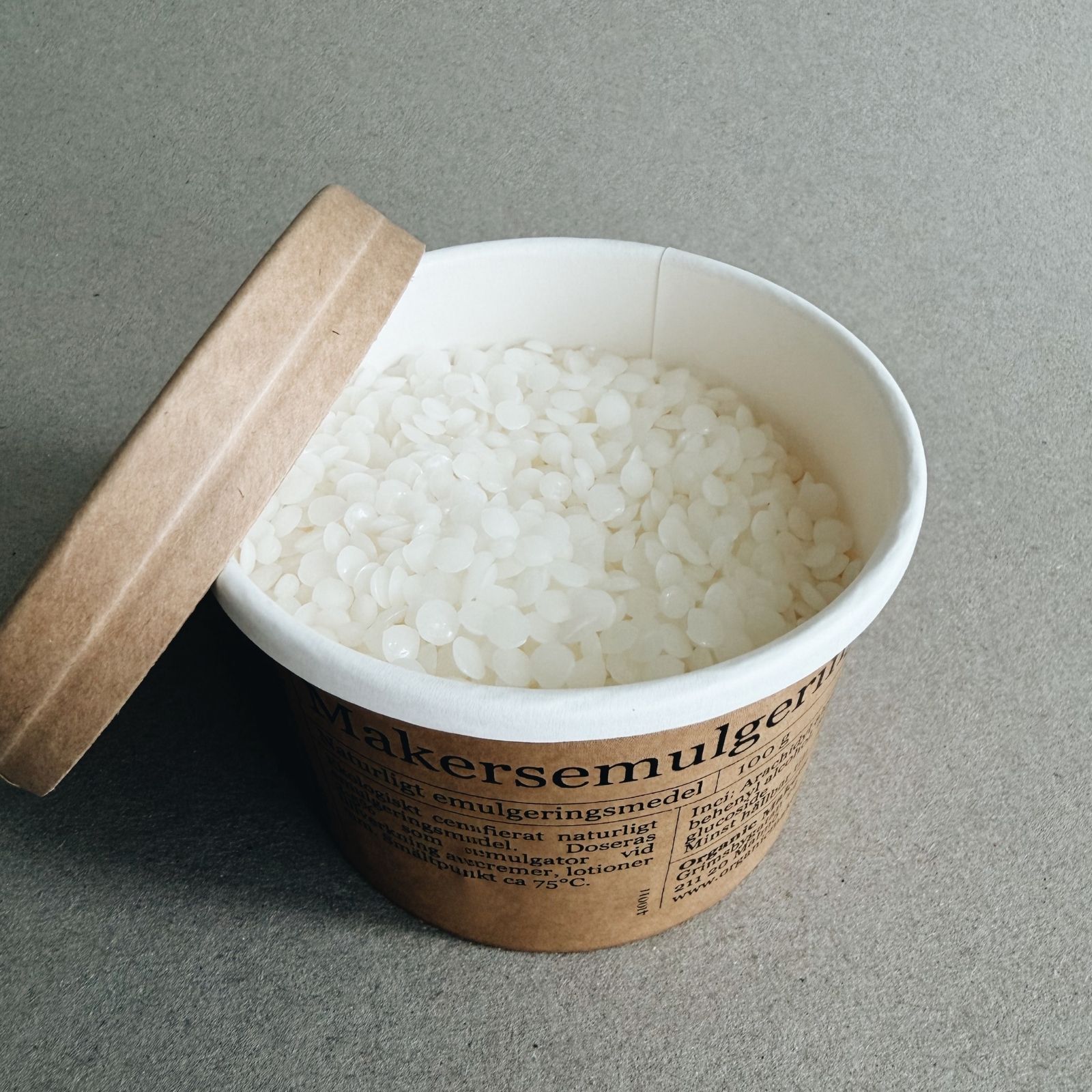 Makersemulgering 100 g i pappburk