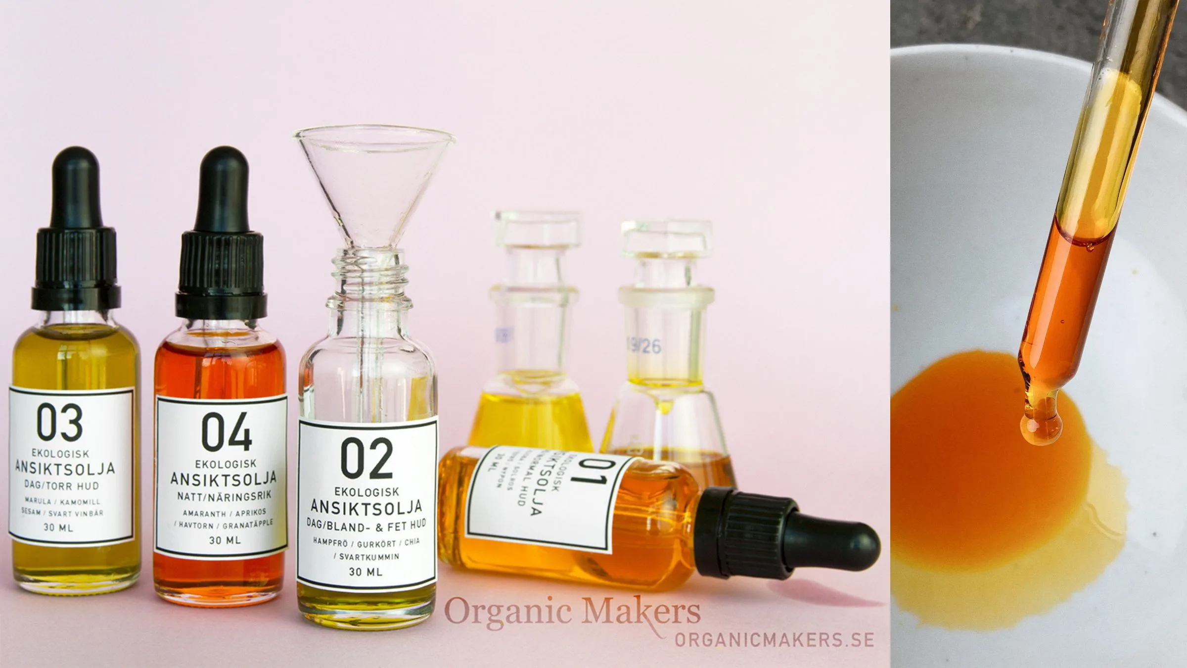DIY ansiktsolja -organicmakers.se
