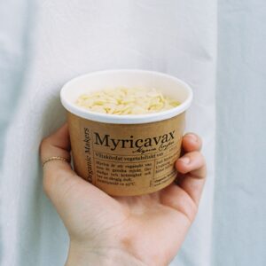 Myricavax i pappburk