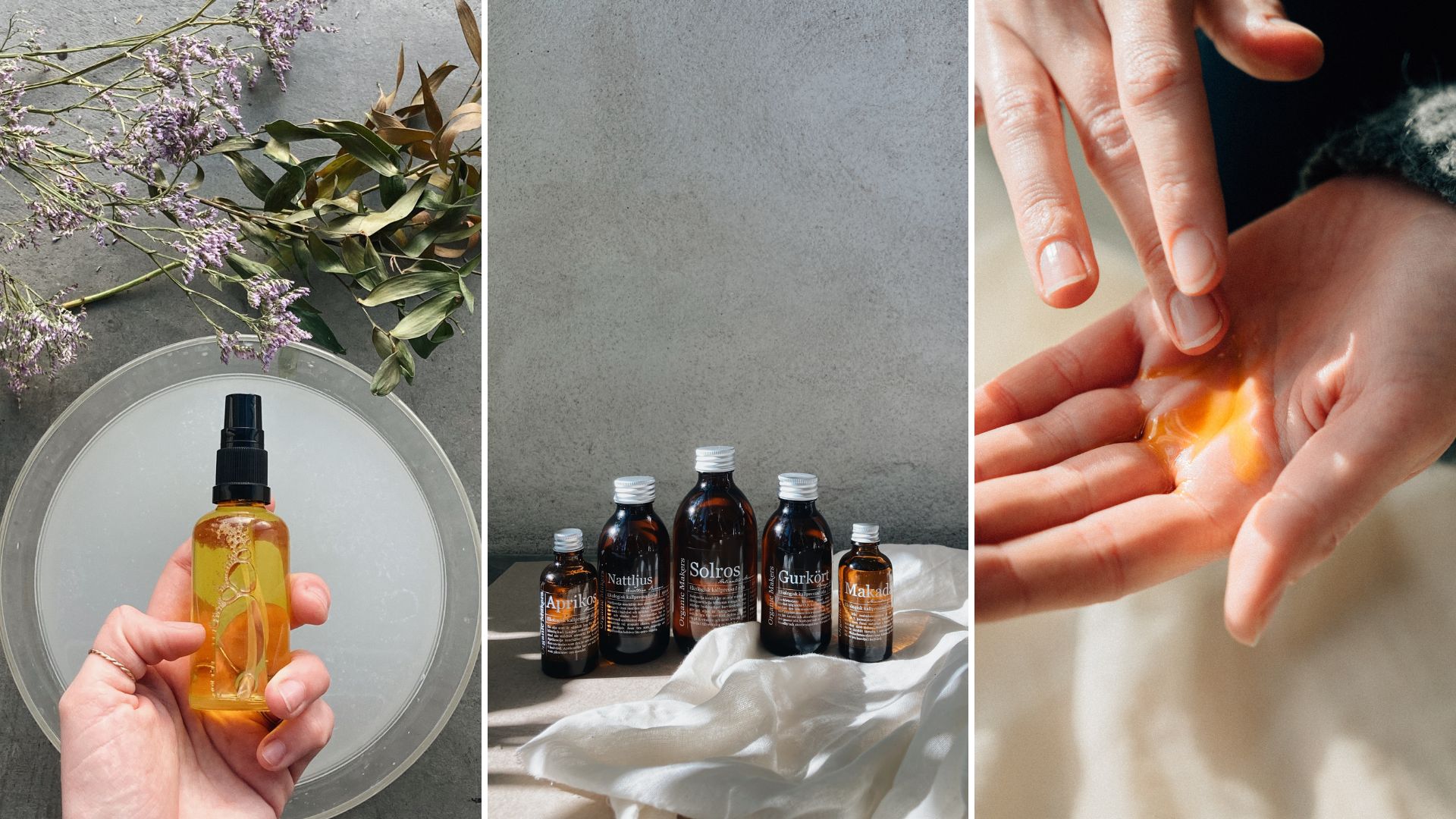 Hitta rätt oljor för hud & hår - guide ekologiska oljor