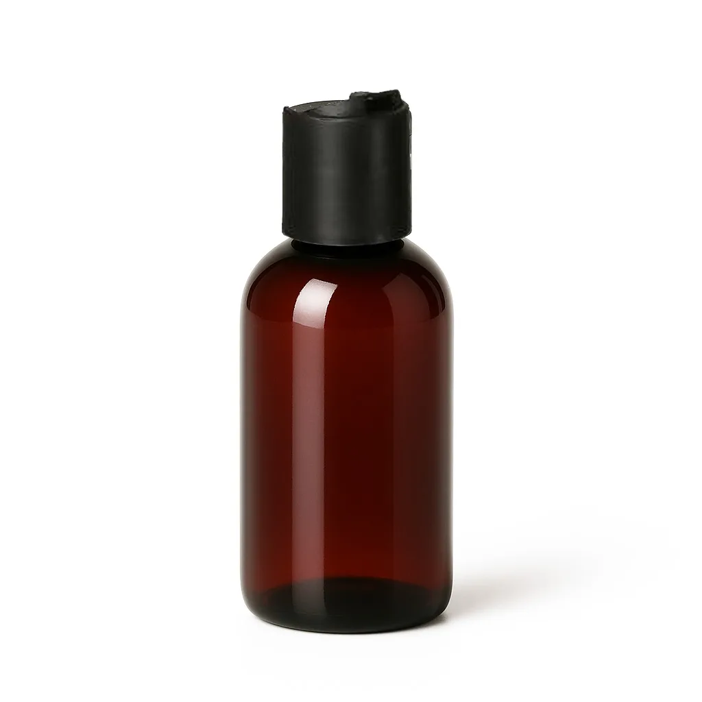 Petflaska i återvunnen PET (PCR) för schampo, balsam och kräm, 100 ml