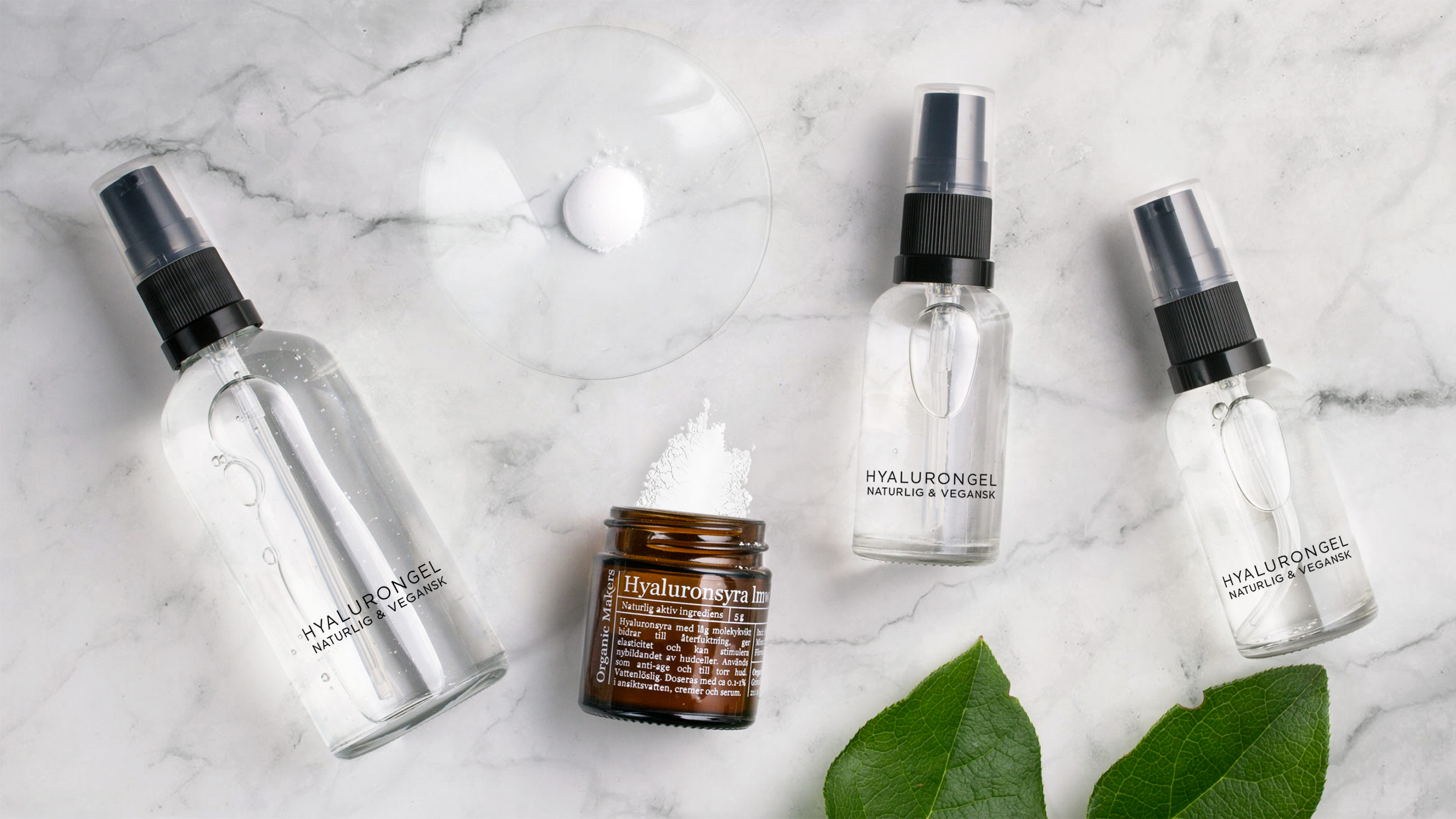 DIY hyaluronsyra gel – naturlig och vegansk hudvård