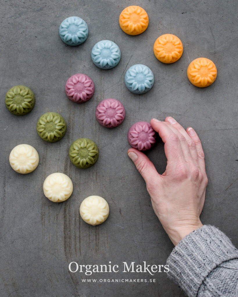 Gör egna ekologiska balsamkakor - DIY conditioner bars