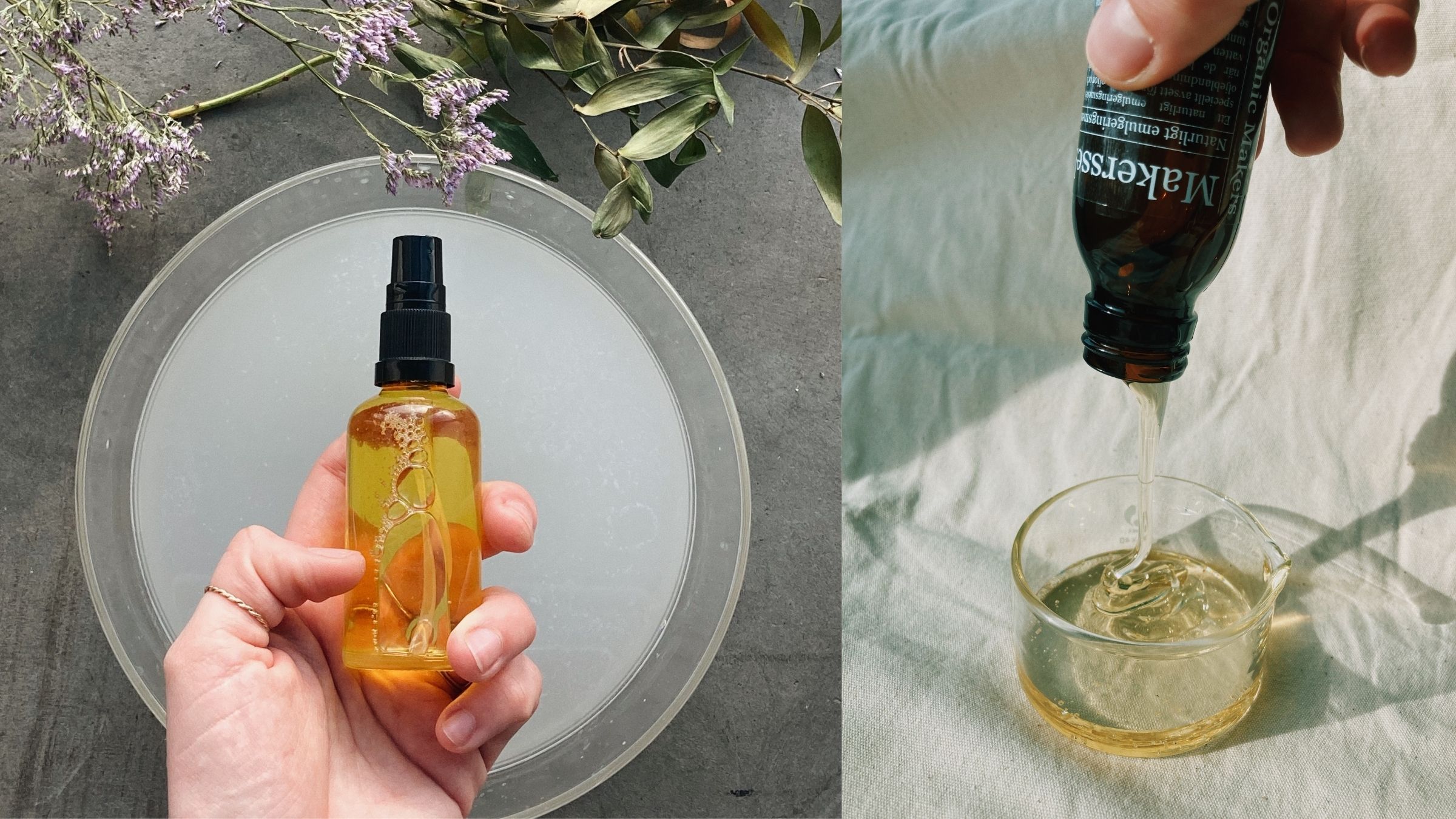 Gör din egen rengöringsolja – OCM och oil-to-milk