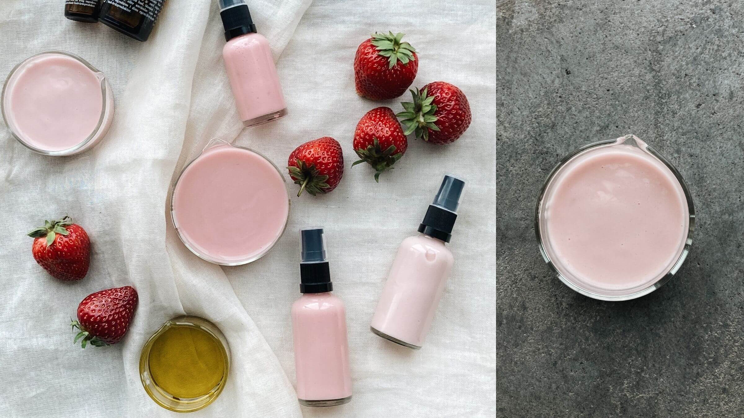 Pink Strawberry Shake Serum