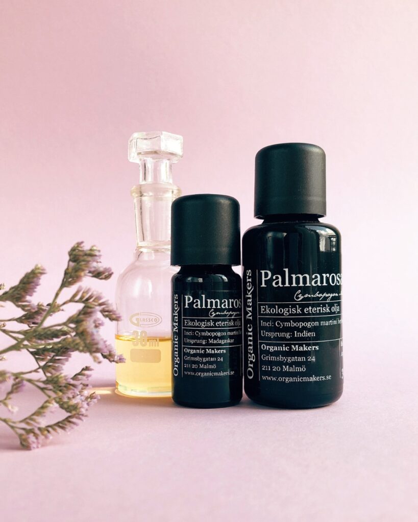 Palmarosa eterisk olja eko