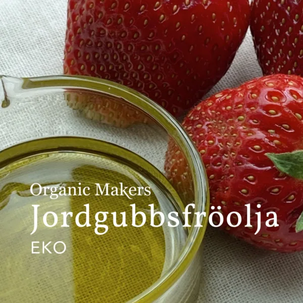 Jordgubbsfröolja kallpressad ekologisk