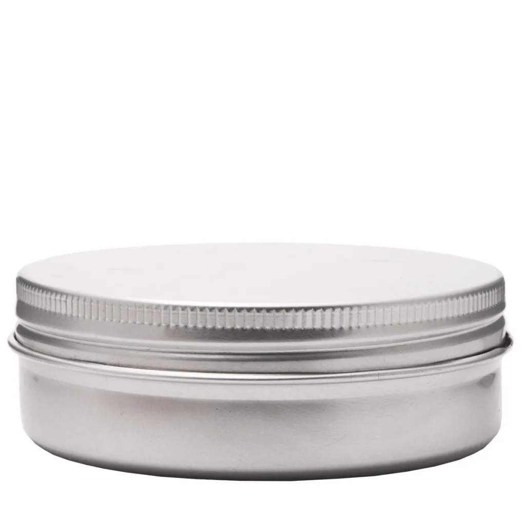 Aluminiumdosa 150 ml med skruvlock