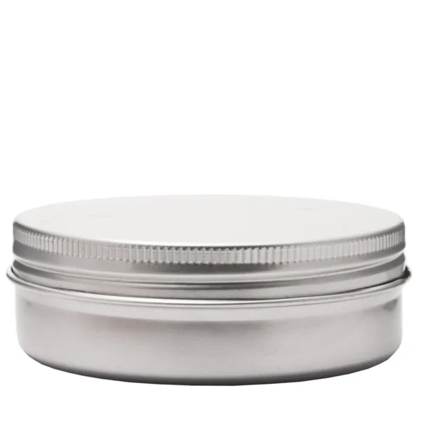 Aluminiumdosa 150 ml med skruvlock