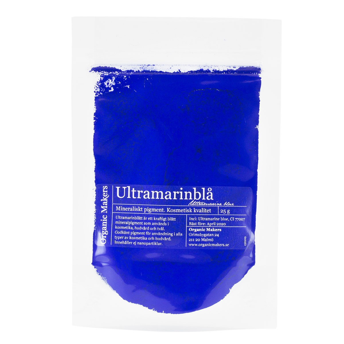 Ultramarinblått pigment
