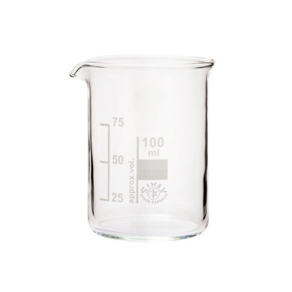 Glasbägare 100 ml Laboratorieglas