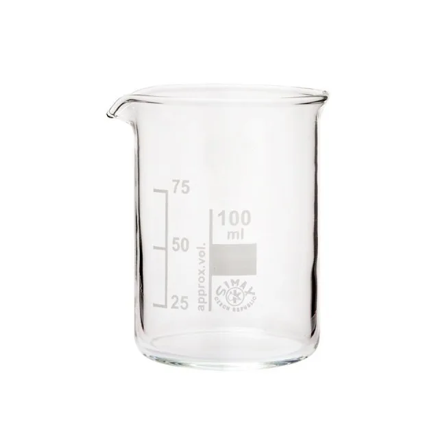 Glasbägare 100 ml Laboratorieglas