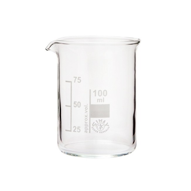 Glasbägare 100 ml Laboratorieglas