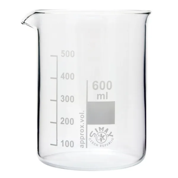 Glasbägare 600 ml