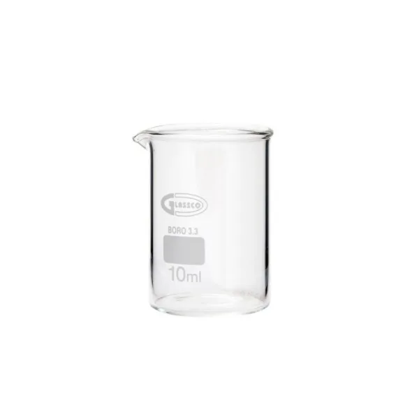 Glasbägare 10 ml