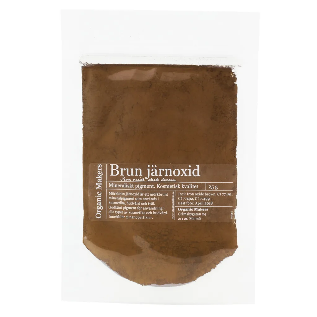 Brun järnoxid pigment