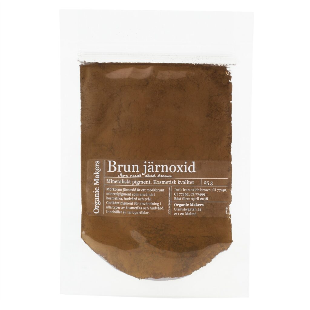 Brun järnoxid pigment
