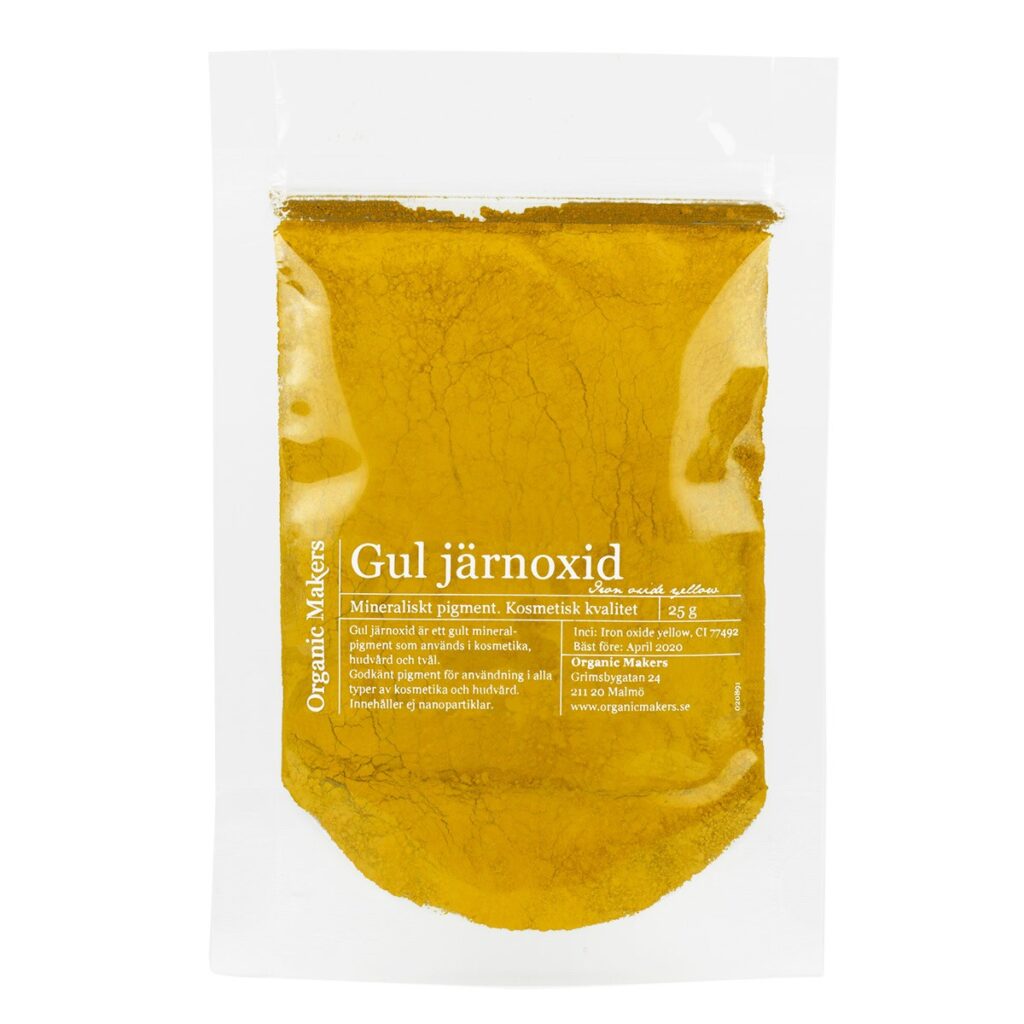 Gul järnoxid pigment