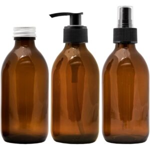 Glasflaska brun 250 ml