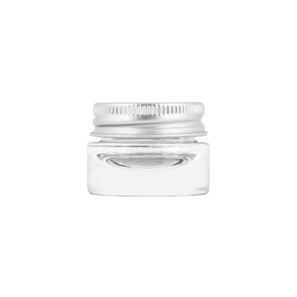 Glasburk 5 ml aluminiumlock