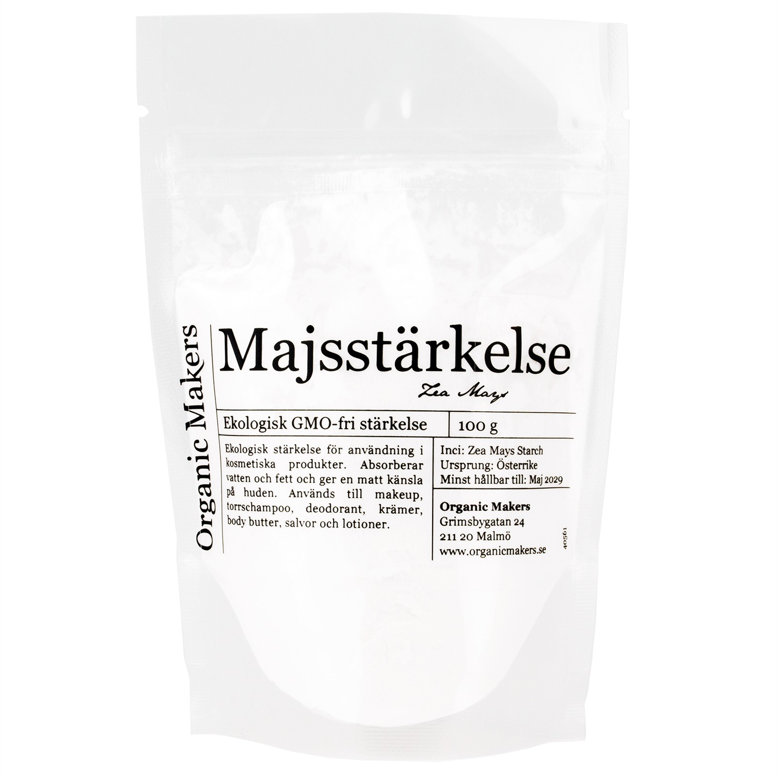 Majsstärkelse ekologisk