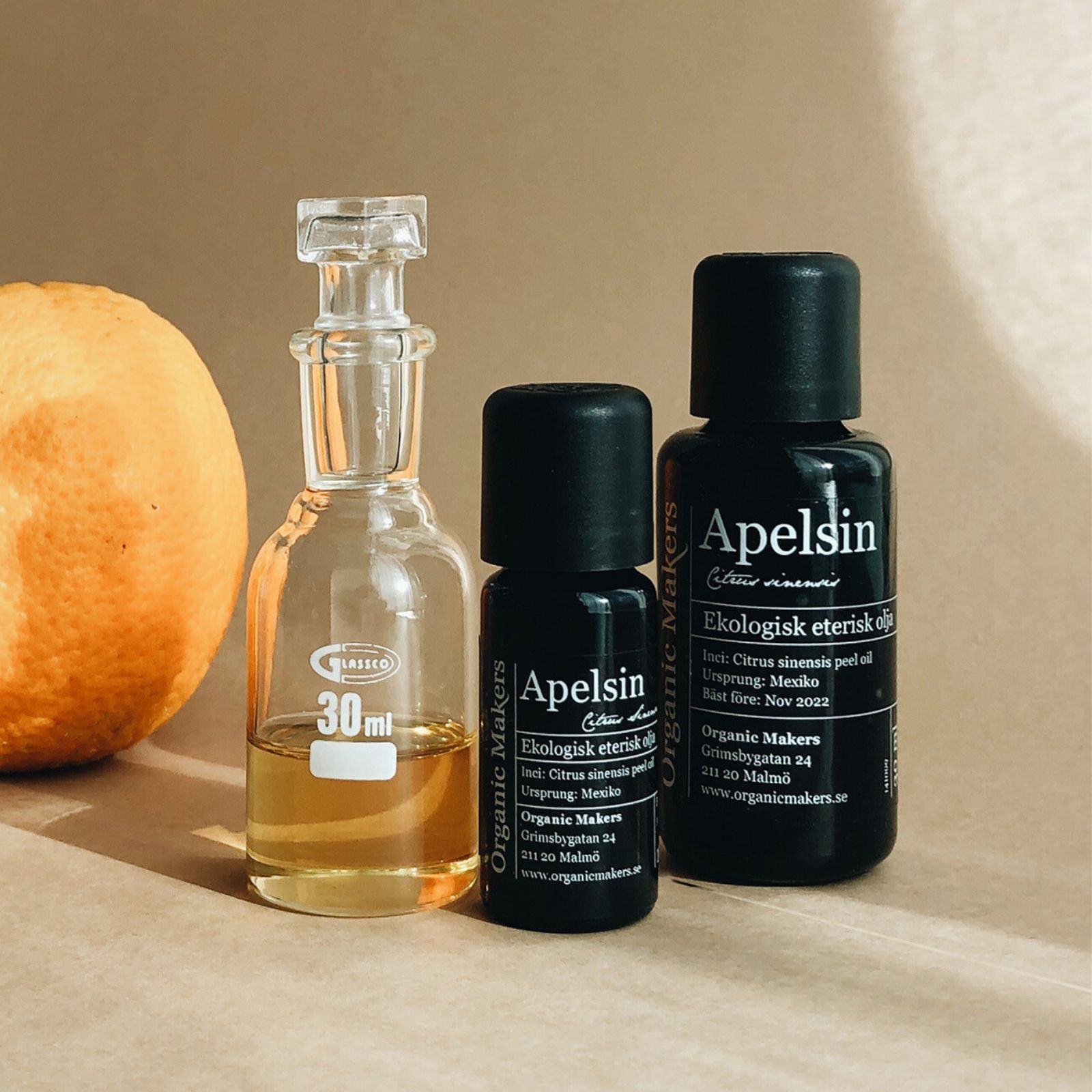Apelsin eterisk olja