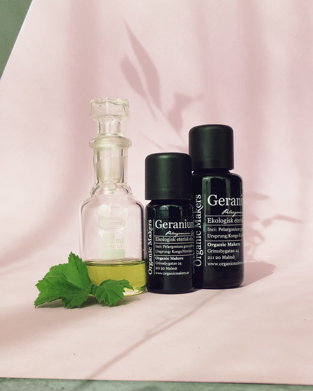 Geranium eterisk olja eko