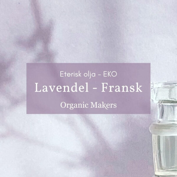Ekologisk eterisk olja lavendel AOP i storpack