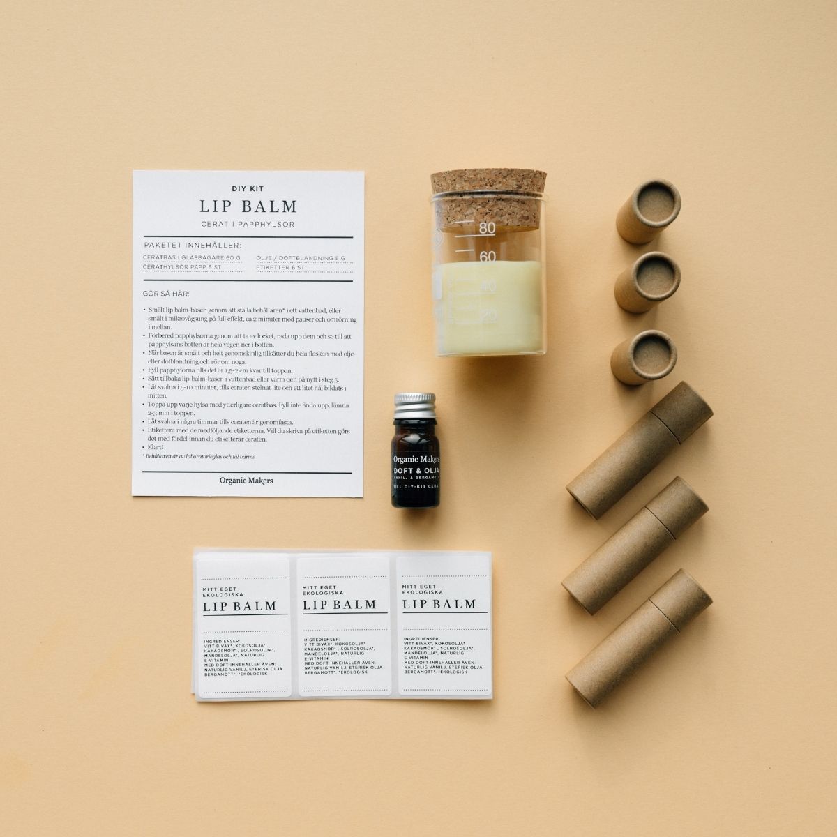 Cerat i Pappylsa - DIY Kit Organic Makers