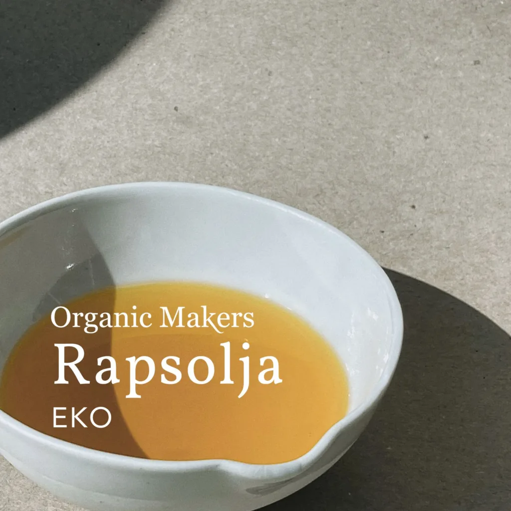 Rapsolja ekologisk kallpressad