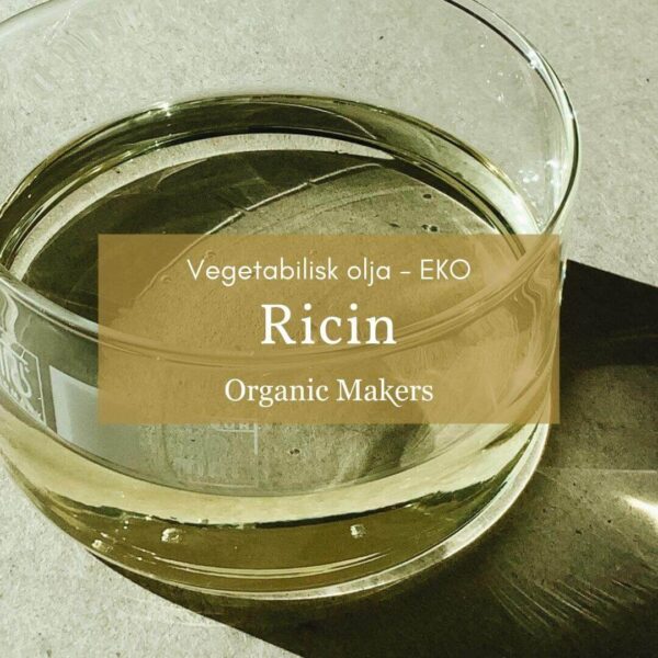 Kallpressad ekologisk ricinolja i storpack