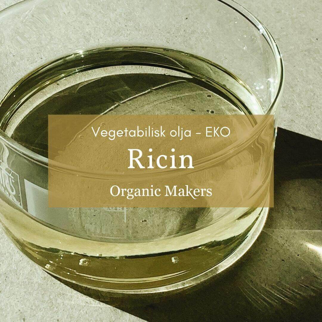 Kallpressad ekologisk ricinolja i storpack