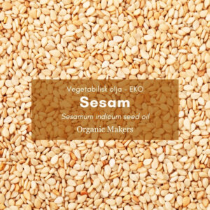 Sesamolja ekologisk kallpressad storpack för hudvårdstillverkare