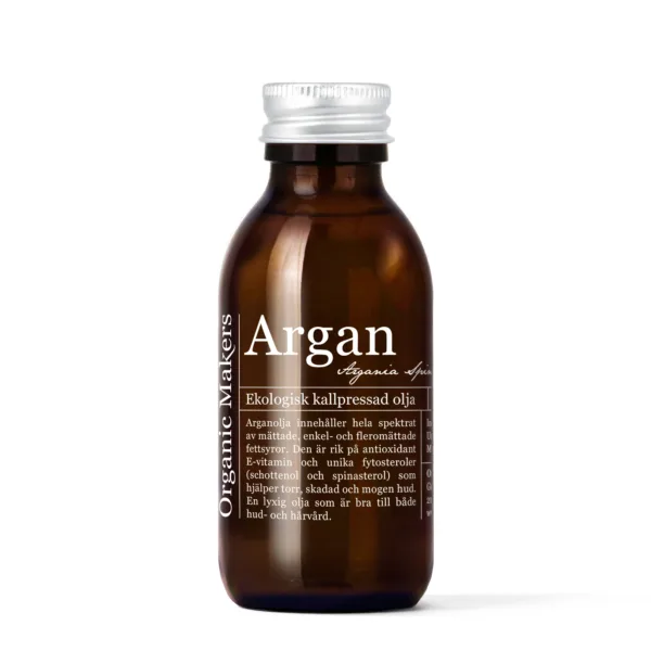 Arganolja ekologisk kallpressad 150 ml i glasflaska med kork