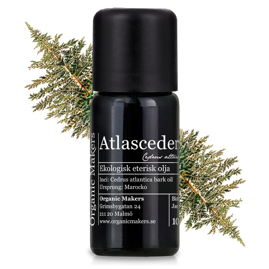 Eterisk olja atlasceder - ekologisk