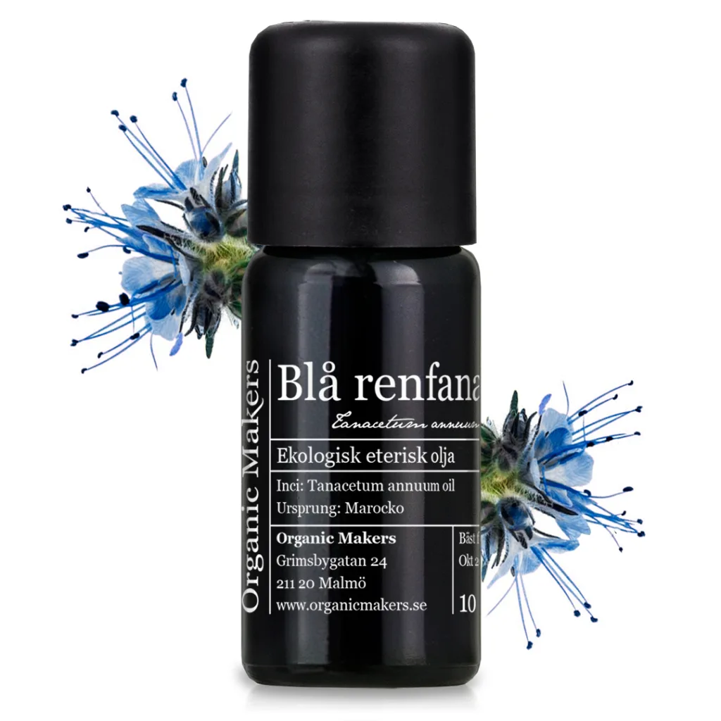 Blå Renfana Blue Tansy Eterisk olja - Ekologisk