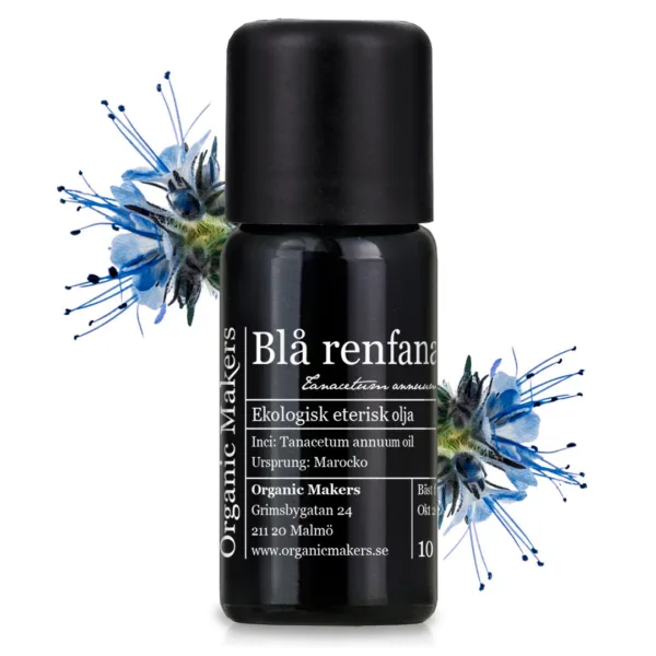 Blå Renfana Blue Tansy Eterisk olja - Ekologisk