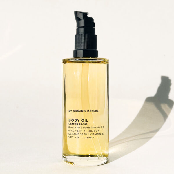 Body Oil Lemongrass By Organic Makers