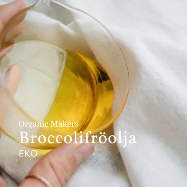 Broccolifröolja för hudvård - ekologisk