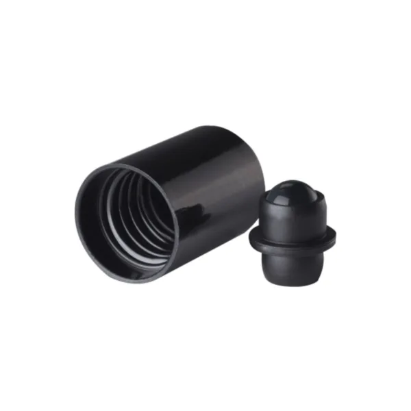 Rollonkork glas/svart18 mm