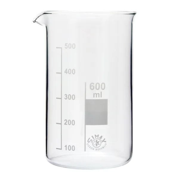 Glasbägare hög 600 ml