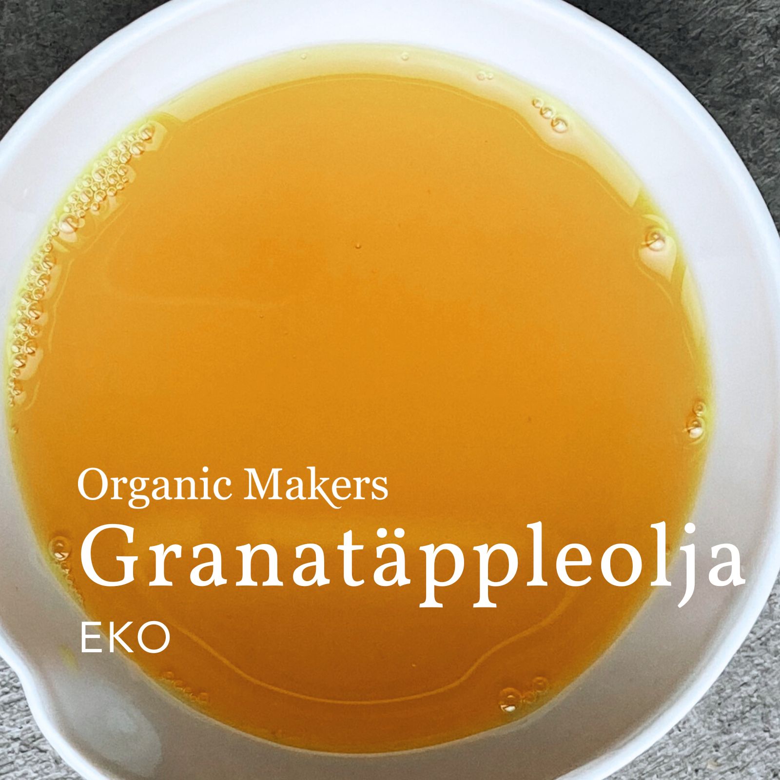 Granatäppleolja ekologisk