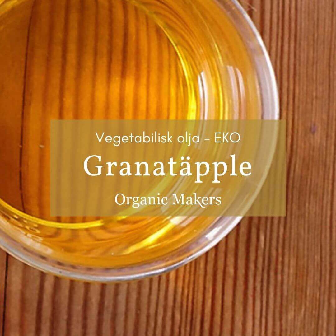 Ekologisk kallpressad granaatäppleolja i storpack/bulk