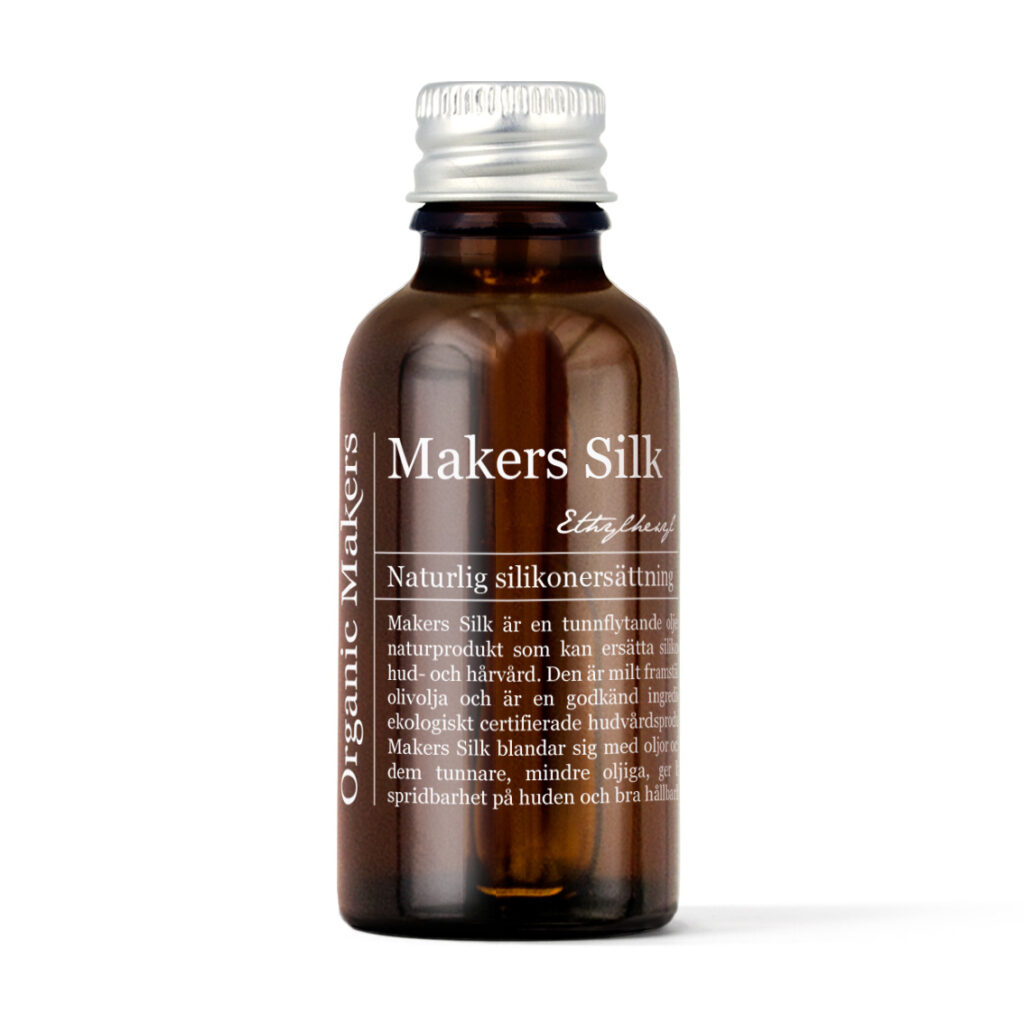 Makers Silk naturlig silikonersättning och parfymbas