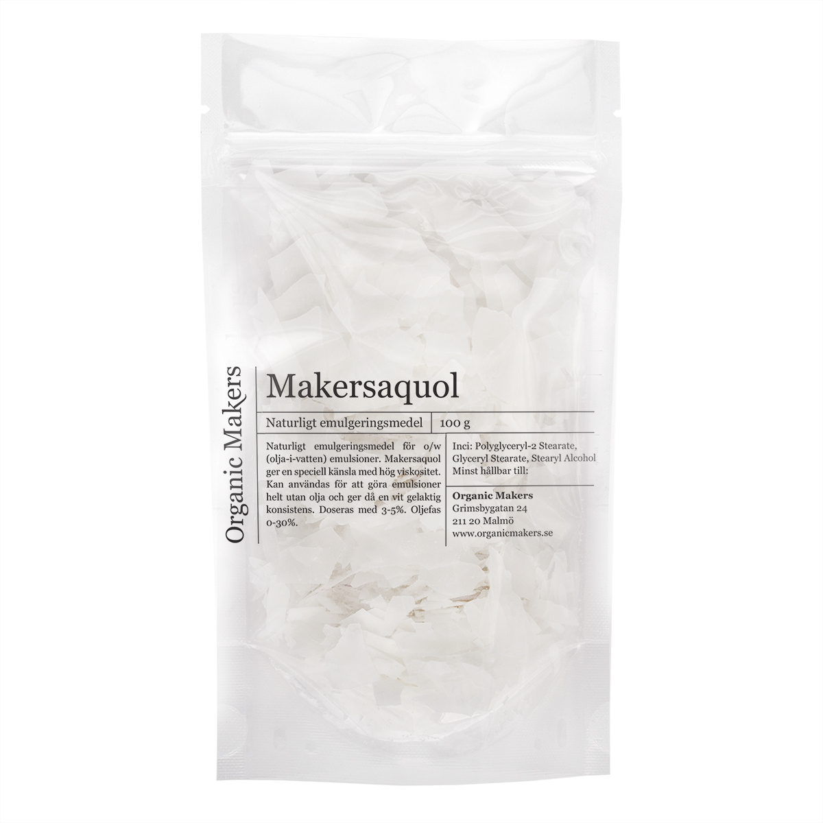 Makersaquol - Naturligt emulgeringsmedel