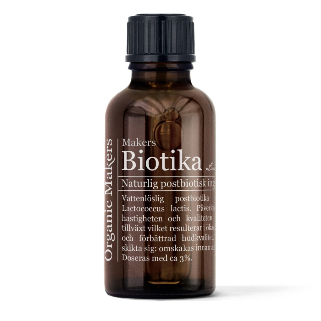 Makers Biotika postbiotika för DIY hudvård