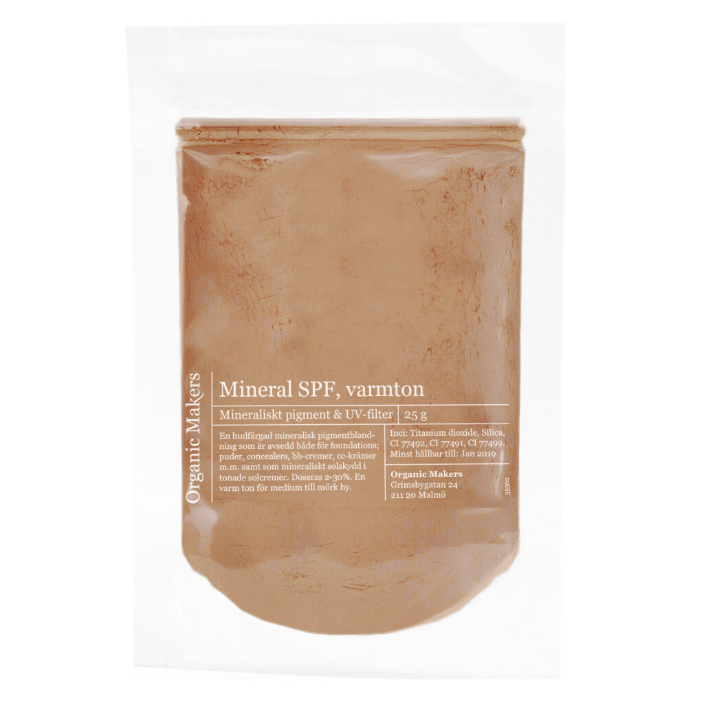 Mineral SPF varmton